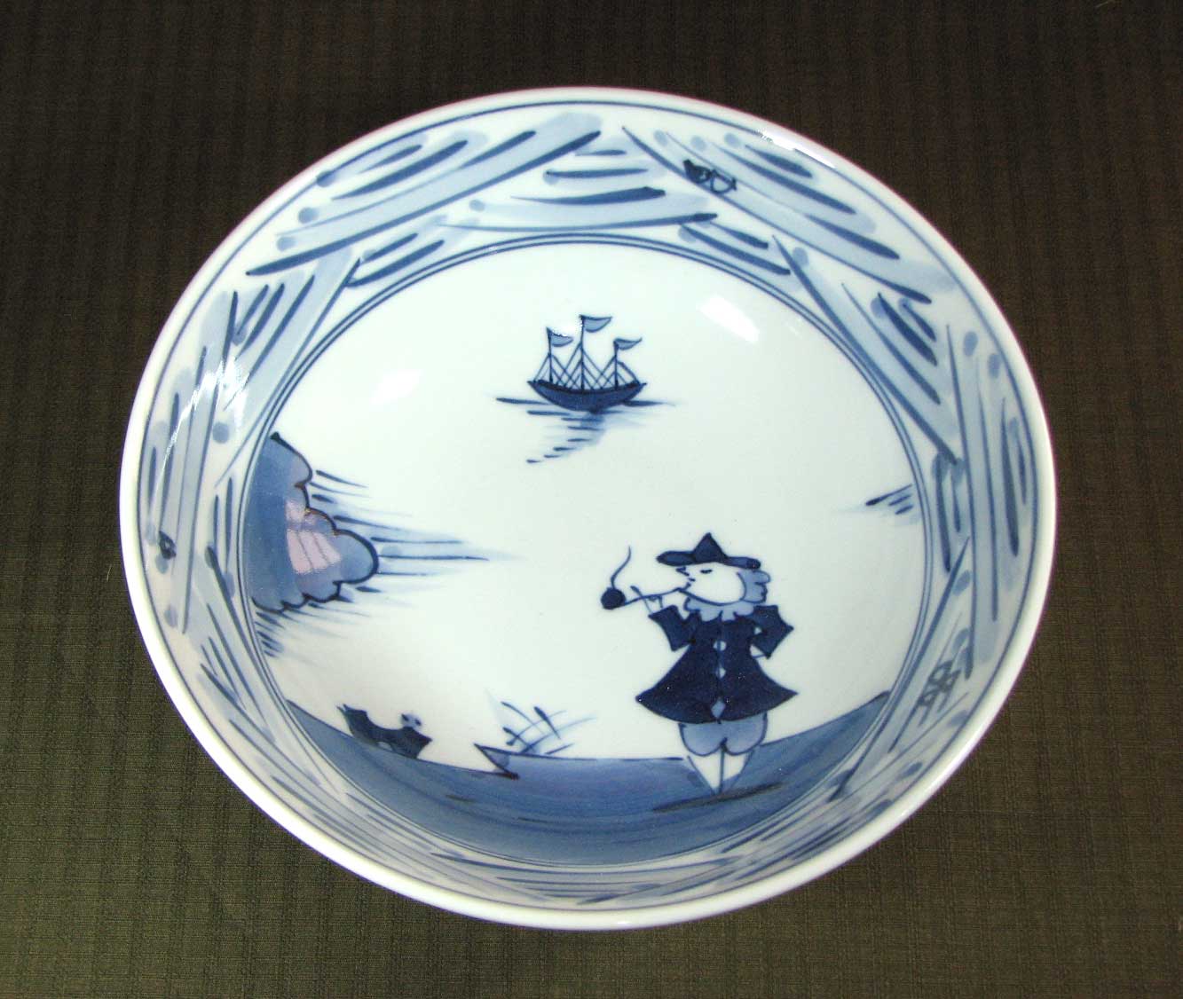 中国清時代早期染付(青花)お皿 中国清時代早期染付お皿 2025年最新