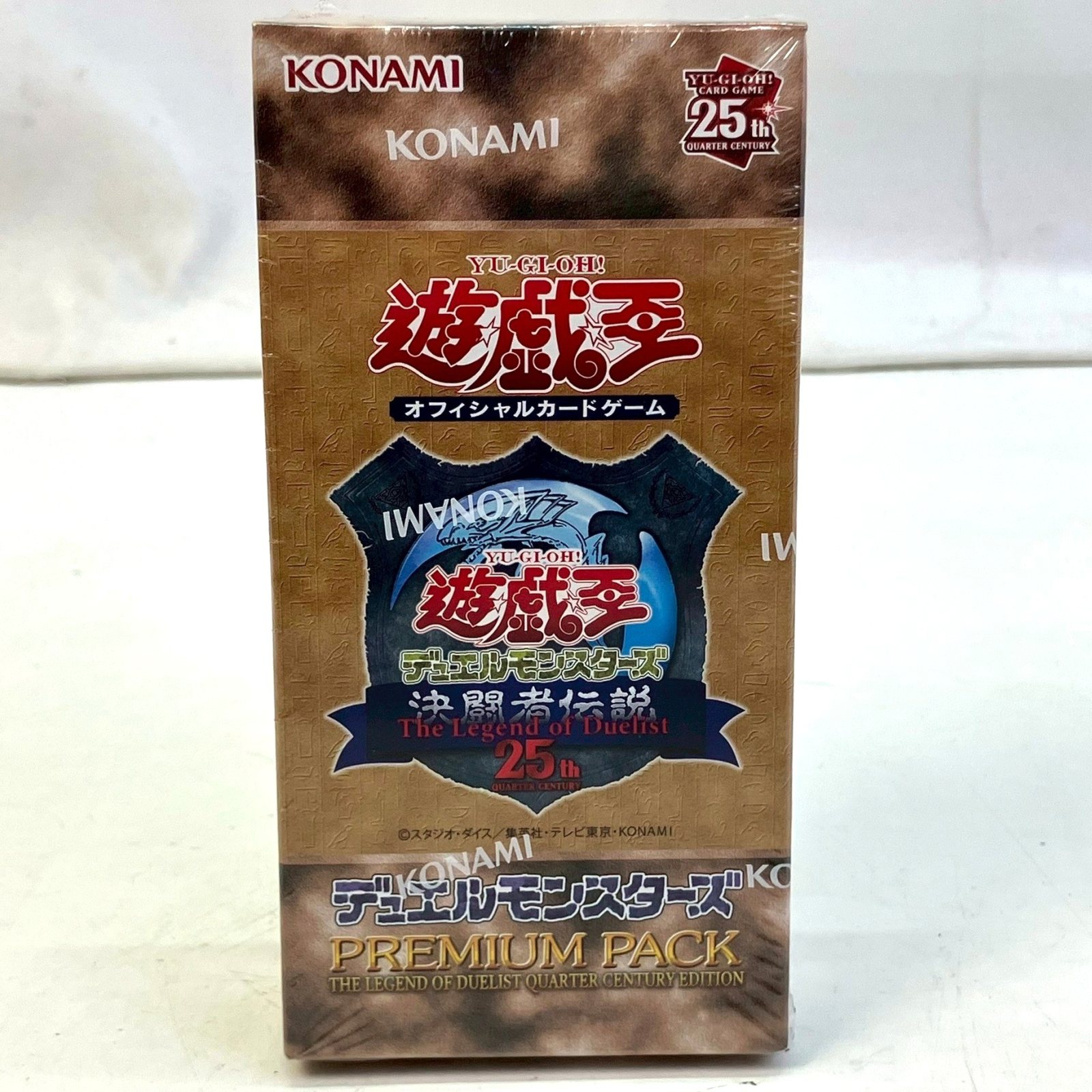 未開封】25th 遊戯王 決闘者伝説 プレミアムパック 4BOX 東京ドーム