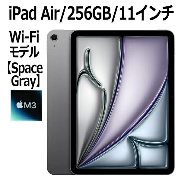 Apple iPad Air (M3) 256GB スペースグレー本体