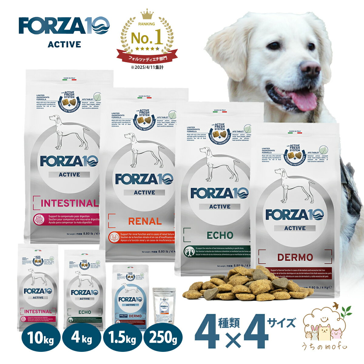 楽天市場】フォルツァ10 インテスティナルアクティブ（犬用品｜ペット