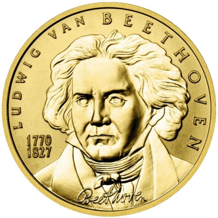 ベートーヴェン メダル ベートーヴェン生誕200年記念メダル 2点セット