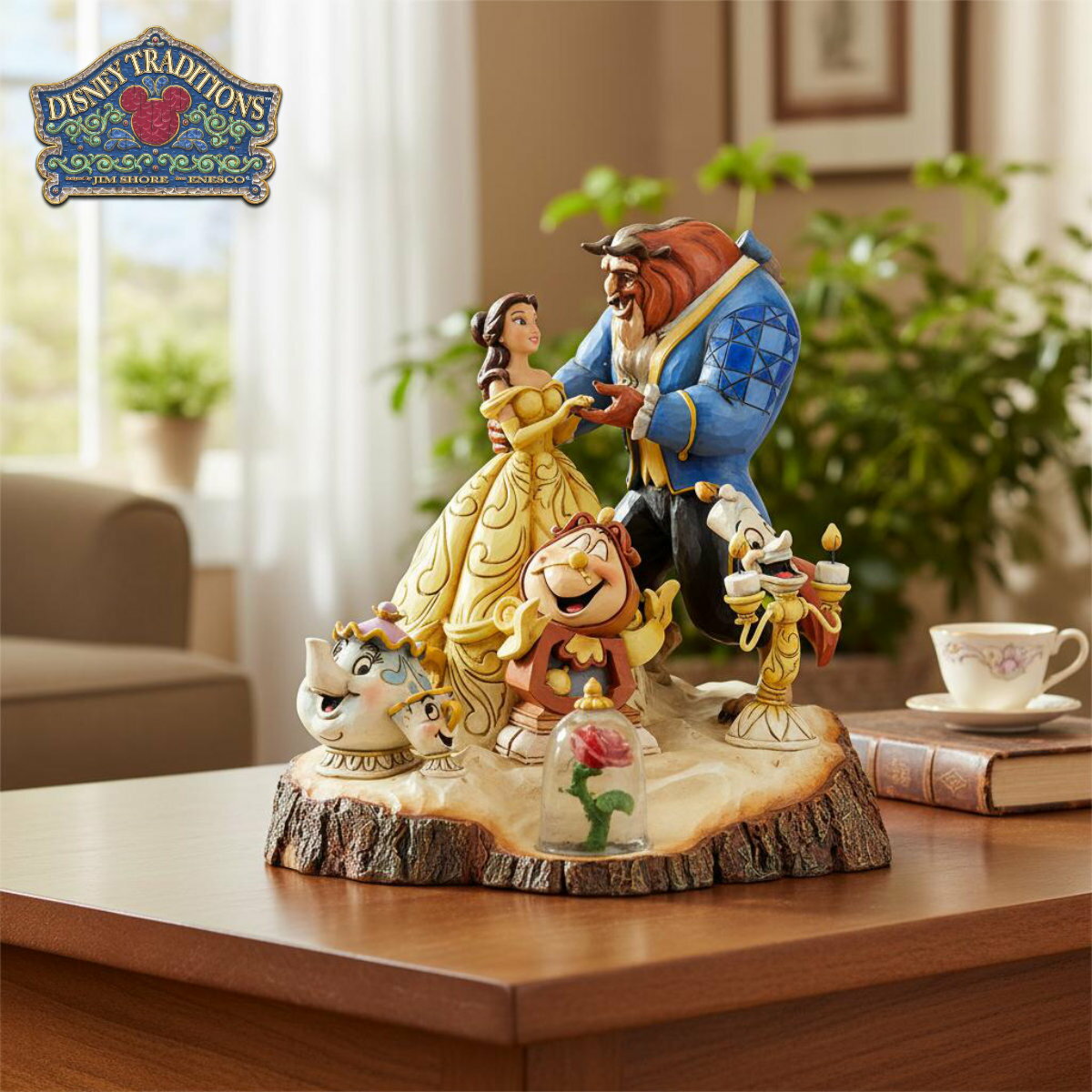 ディズニー キャッスルコレクション 美女と野獣 フィギュア 人気