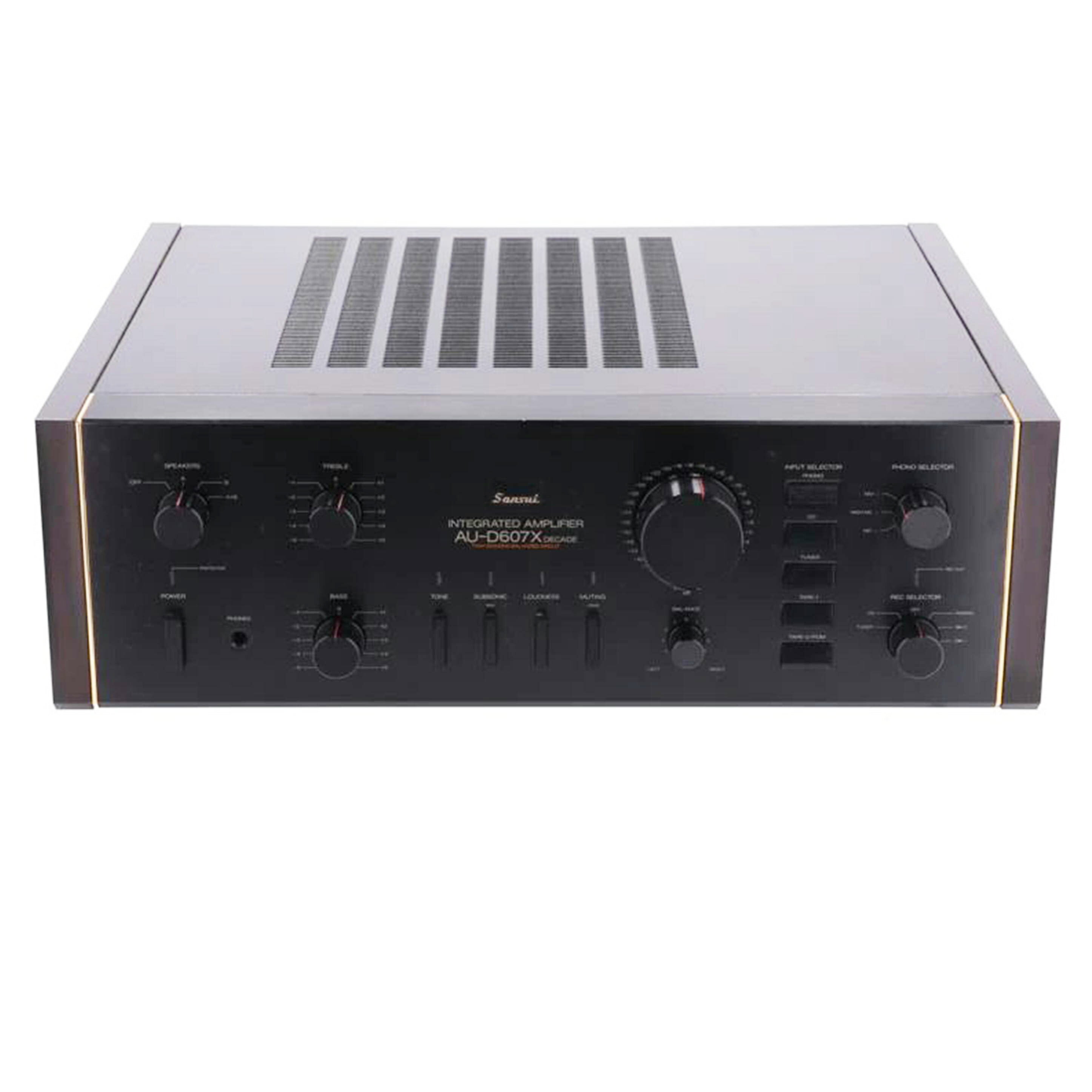 中古 プリメインアンプ 綺麗]SANSUI AU-D607X