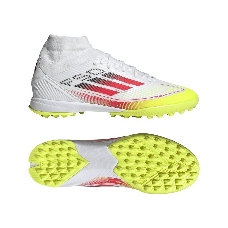 adidas F50 League Mid Turf Pure Victory - Footwear White/Core