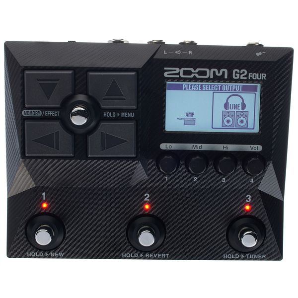 Zoom G2 FOUR Guitar Multi-Effect – United States
