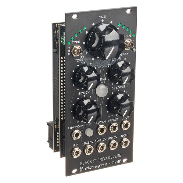 鍵盤楽器 Erica Synths Black Stereo Reverb Erica Erica Synths Black