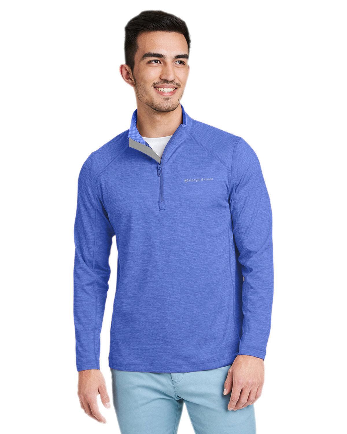 Vineyard Vines Sankaty Quarter-Zip Pulloverl With Custom