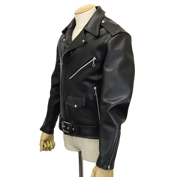 666MYWAYMAN シングルライダースジャケット 36 シープスキン 程度良