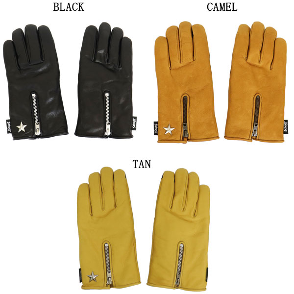 正規取扱店 Schott (ショット) 4970044 WINTER ZIP LEATHER GLOVE