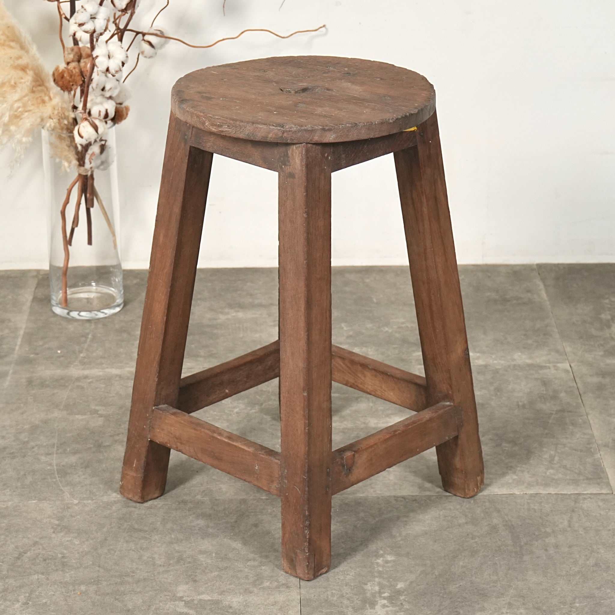 インドヴィンテージ スツール – TIME HYPE