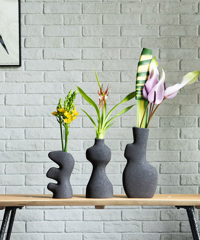 ferm LIVING（ファームリビング）】Yara Vase｜自然な質感が魅力の
