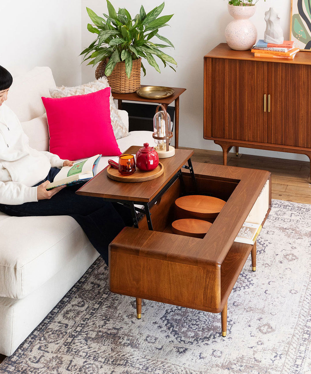 journal standard furniture ブルージュドーリーテーブル【トレファク