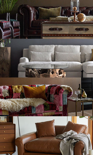 GMHK182○HALO / ハロ LORD DIGSBY LARGE OTTOMAN ロードディグズビー