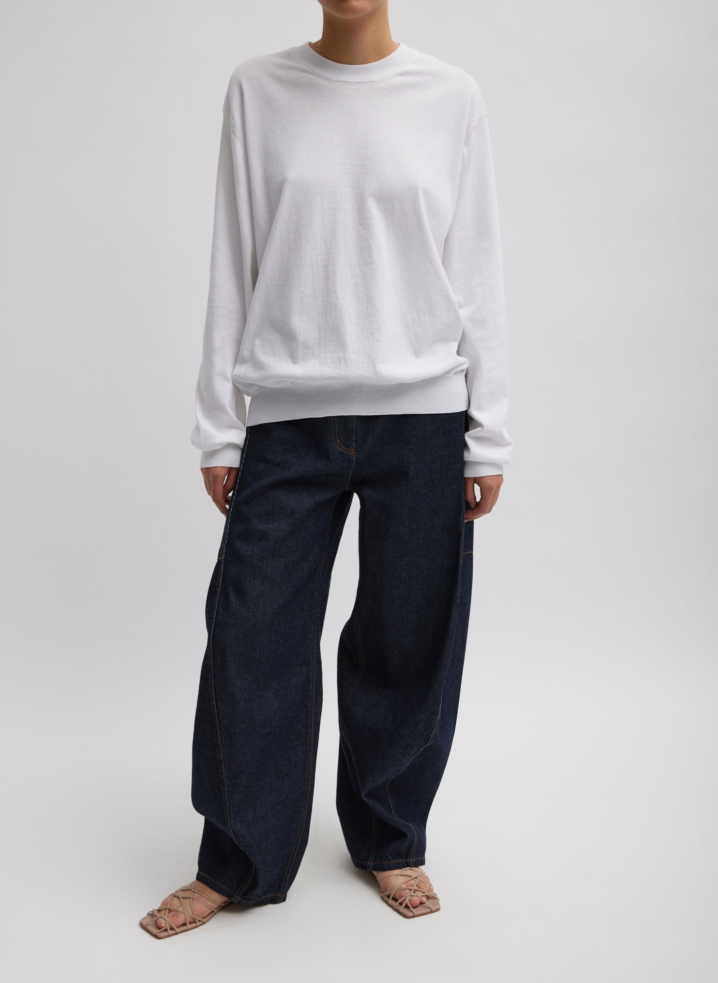 Super Fine Gauge Perfect Men's Pullover – Tibi Official