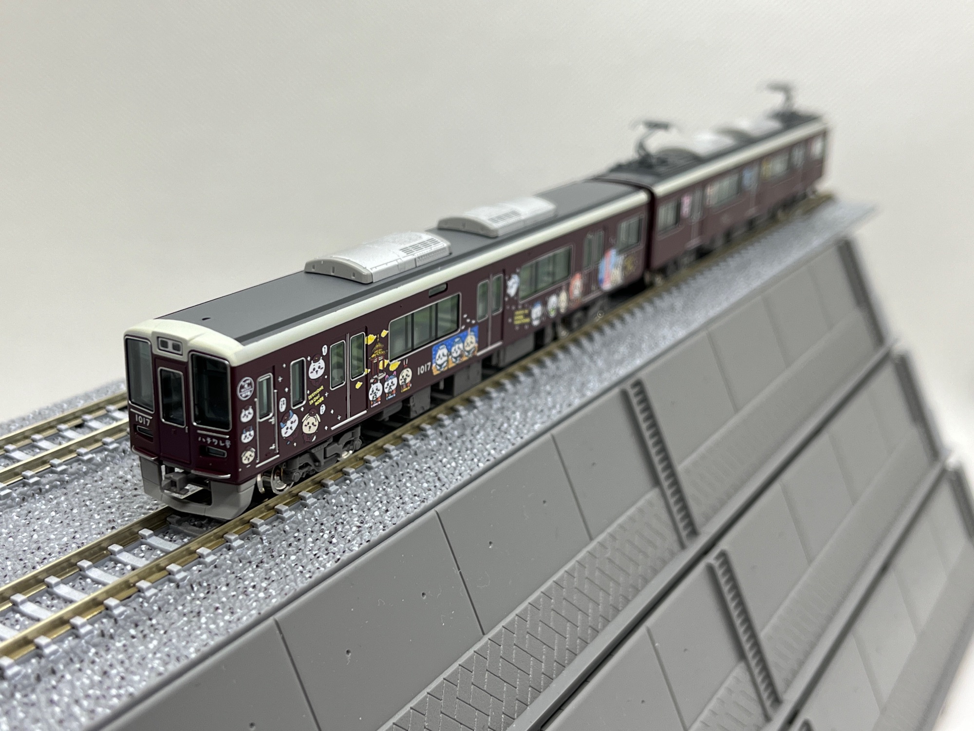 ハチワレ号（神戸線）8両編成セット 鉄道模型 ちいかわ×阪急電車