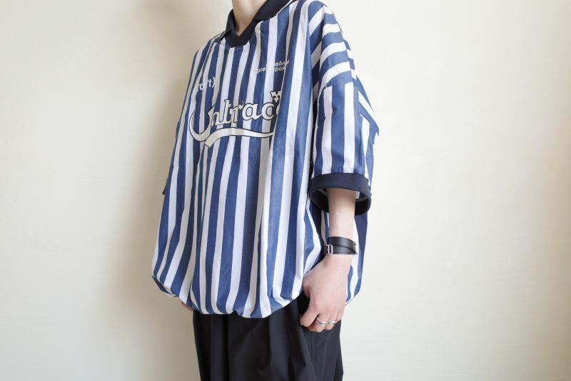 UNTRACE STRIPE FOOTBALL GAME SHIRT S/S - tity