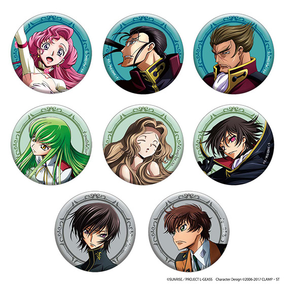 コードギアス プライズ SEGA 缶バッジ C.C. コードギアス C.C