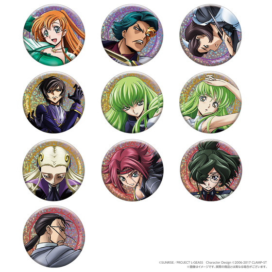 希少 コードギアス マルイ ポップアップストア 缶バッジ 2種