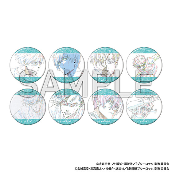 ブルーロック ブルロ展 推しキャラ缶バッジ 缶バ 糸師凛 原作絵 幼少