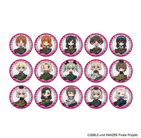 ガールズ&パンツァー ガルパン その3 缶バッジ ※バラ売り3点〜 値段