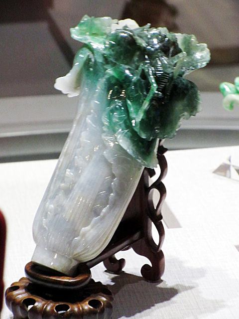 竹と白菜とバッタの彫刻 牛骨製 飛蝗 置物 中国美術 ミ10