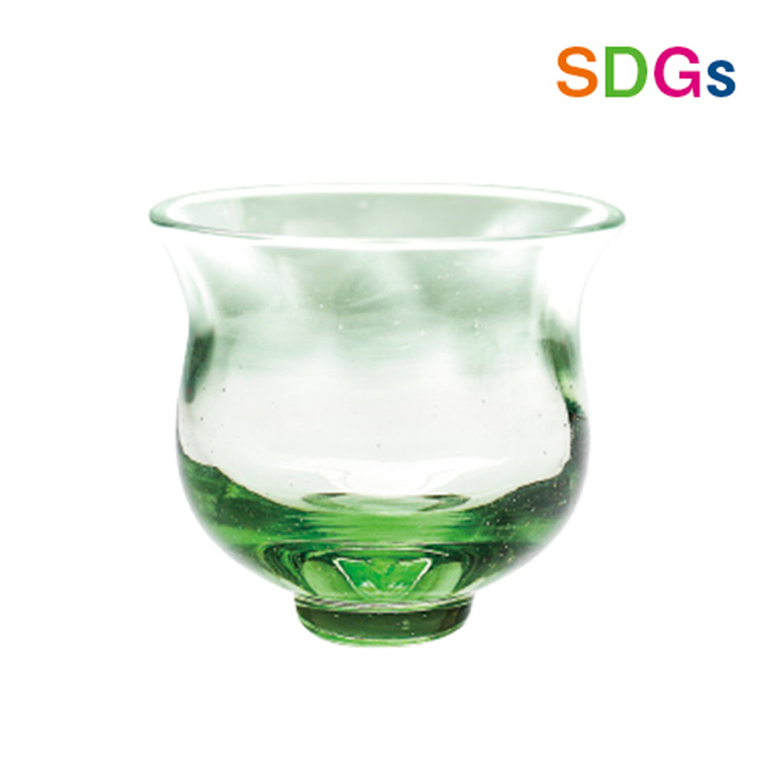 小樽｜SDGs｜再生ガラス｜おちょこ｜OG201-01｜TOMICRAFT(トミクラフト