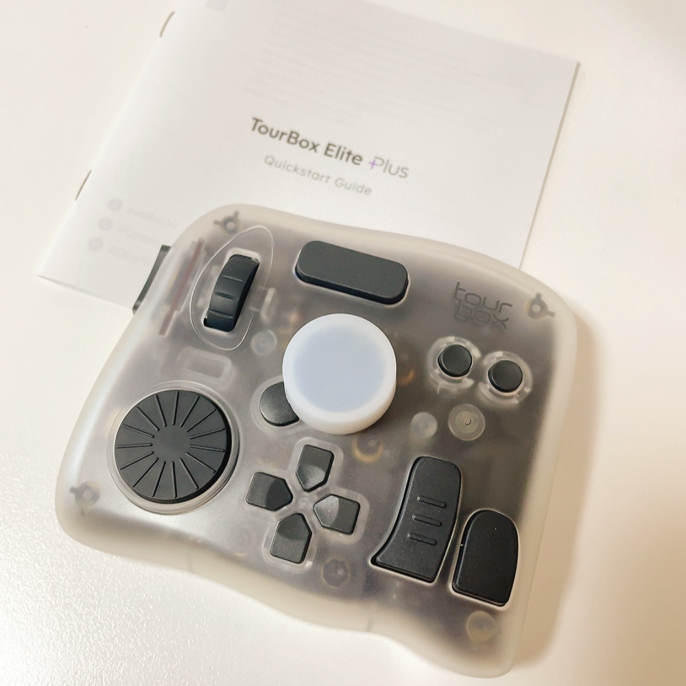 左手デバイス2個目、TourBox Elite Plus