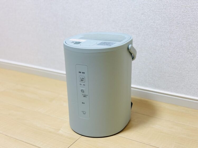 象印スチーム式加湿器 EE-MA20 1週間使用レビュー】静音モード以外は
