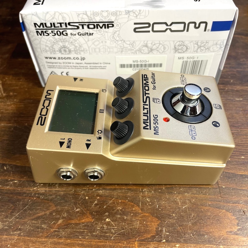 ZOOM MS-50G 高音質Mod ハイ落ち対策品 マルチエフェクター ZOOM MS
