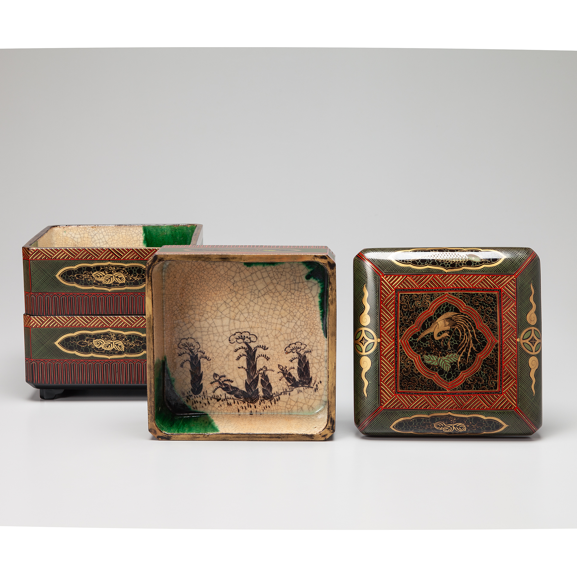 豊楽焼 木具写し 重箱 by 豊楽焼 | TSUNAGU