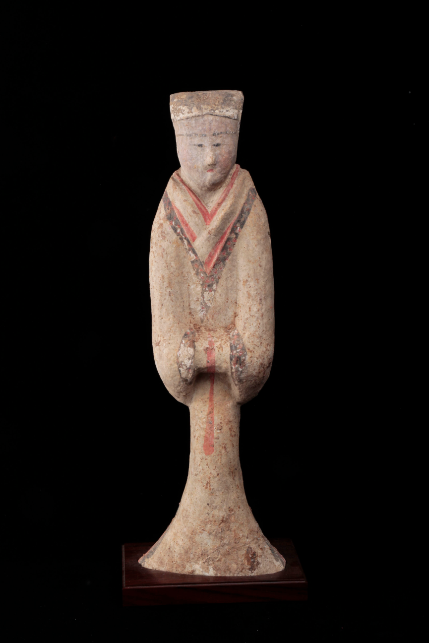 灰陶加彩人物俑 by 漢時代 | TSUNAGU東美｜東美ECモール