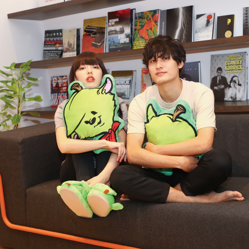 ミセスグリーンアップルMrs.GREEN APPLE メメル クッション Mrs. GREEN