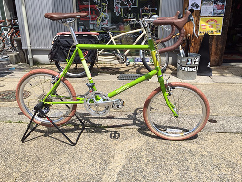 BRUNO 富山 ブルーノ ミニベロロード 20 MINIVELO 20 ROAD 小径車試乗