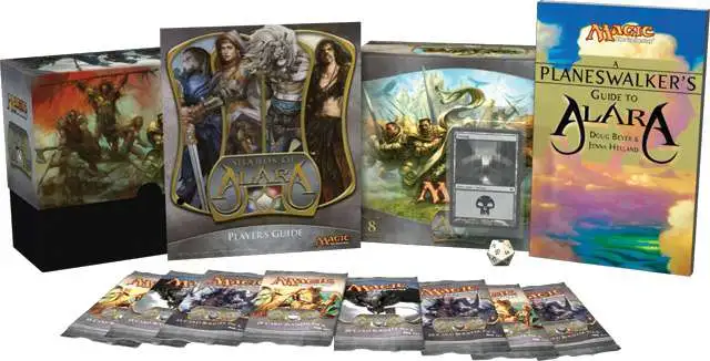 Magic The Gathering Shards of Alara FAT Pack Includes 8 Booster