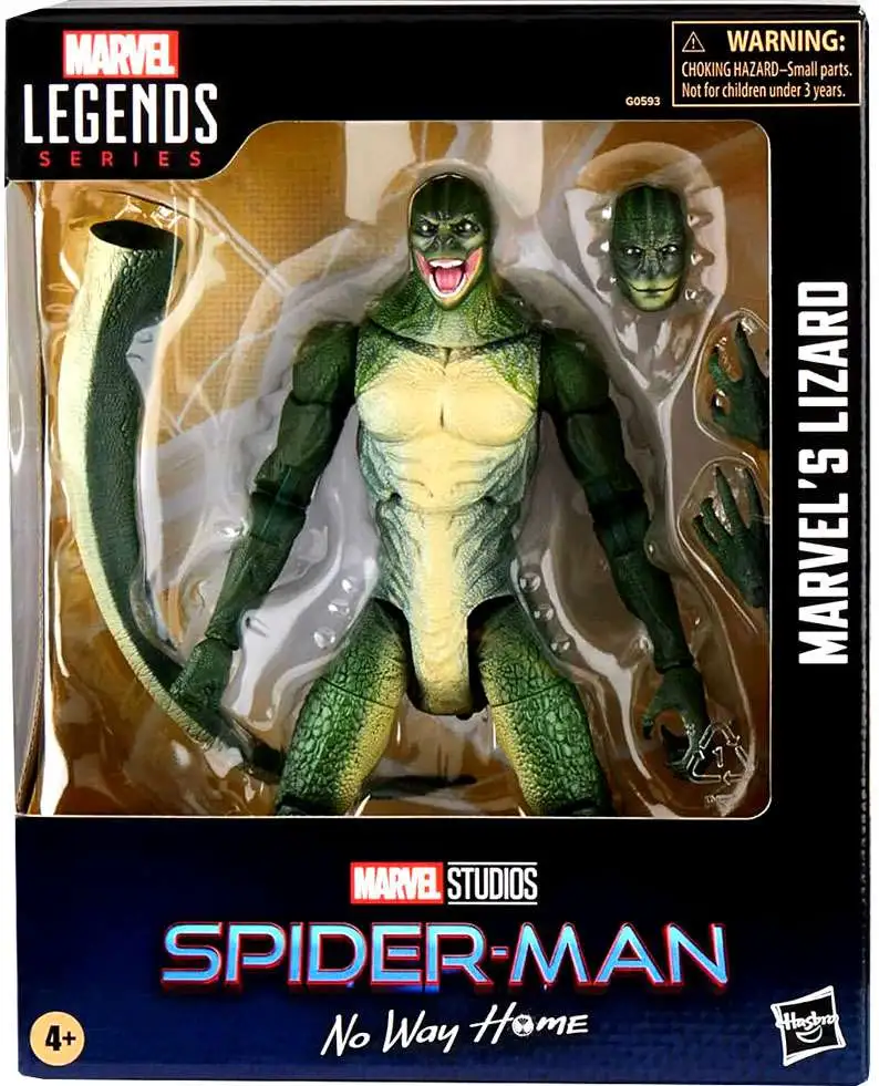Marvel No Way Home Marvel Legends Lizard Exclusive 6 Deluxe Action