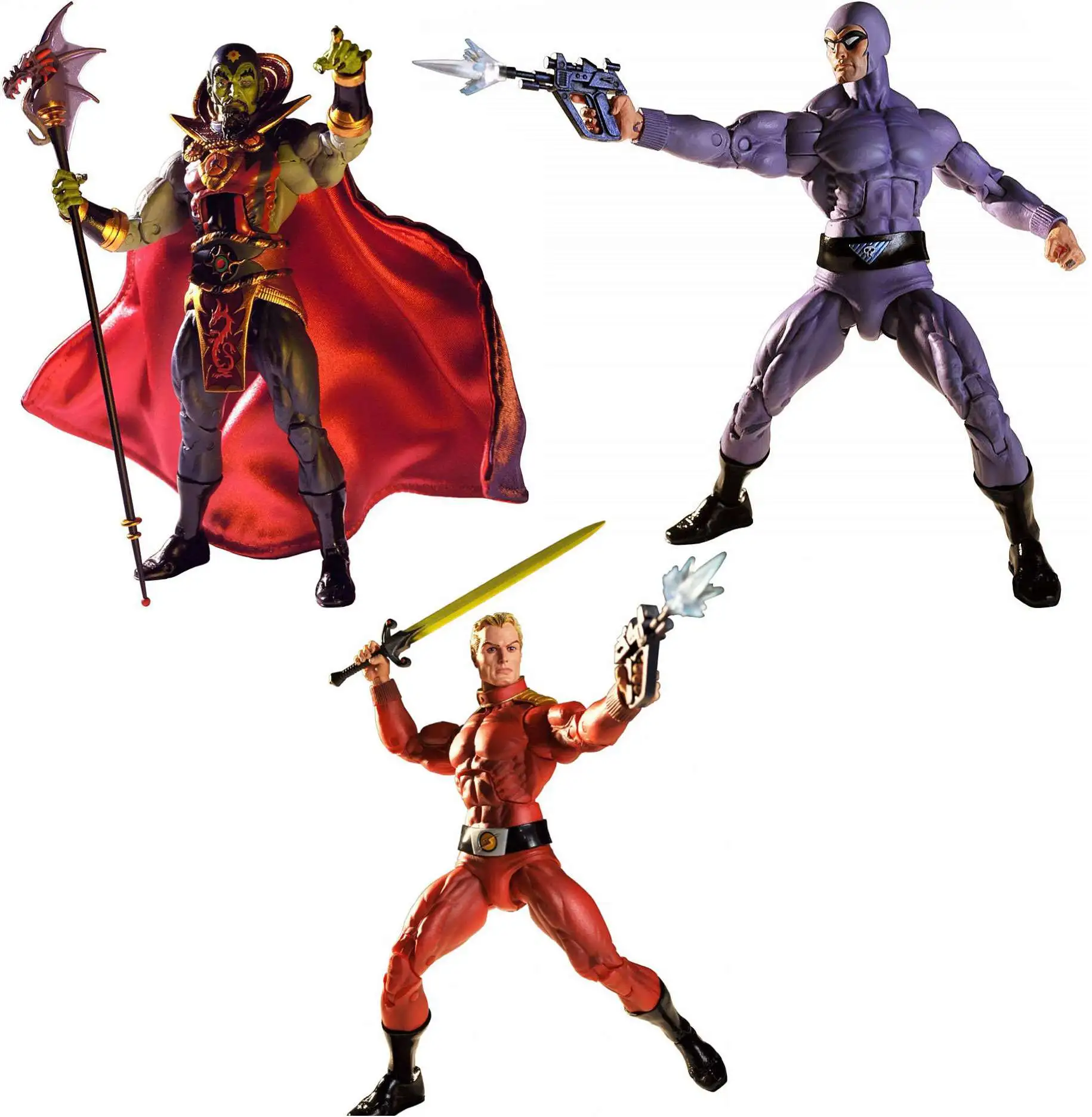 NECA Defenders of the Earth Series 1 Ming, The Phantom Flash