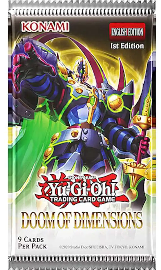 遊戯王OCG DOOM OF DIMENSIONS 3個セット 遊戯王 ドゥームオブ