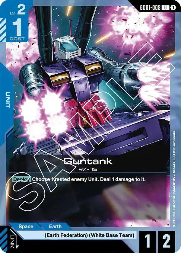 Gundam Trading Card Game Newtype Rising Single Card Uncommon
