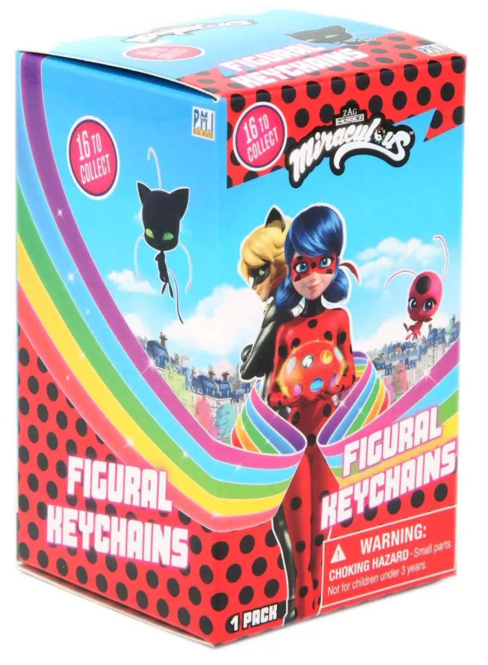 Miraculous Figural Keychains Miraculous Mystery Pack PMI - ToyWiz