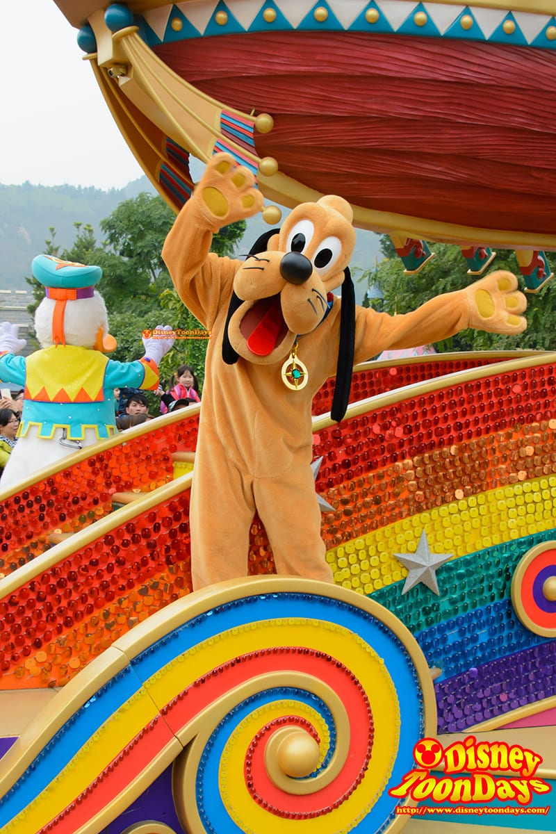 フライトオブファンタジーのミッキー、プルート、ミニー |ディズニー