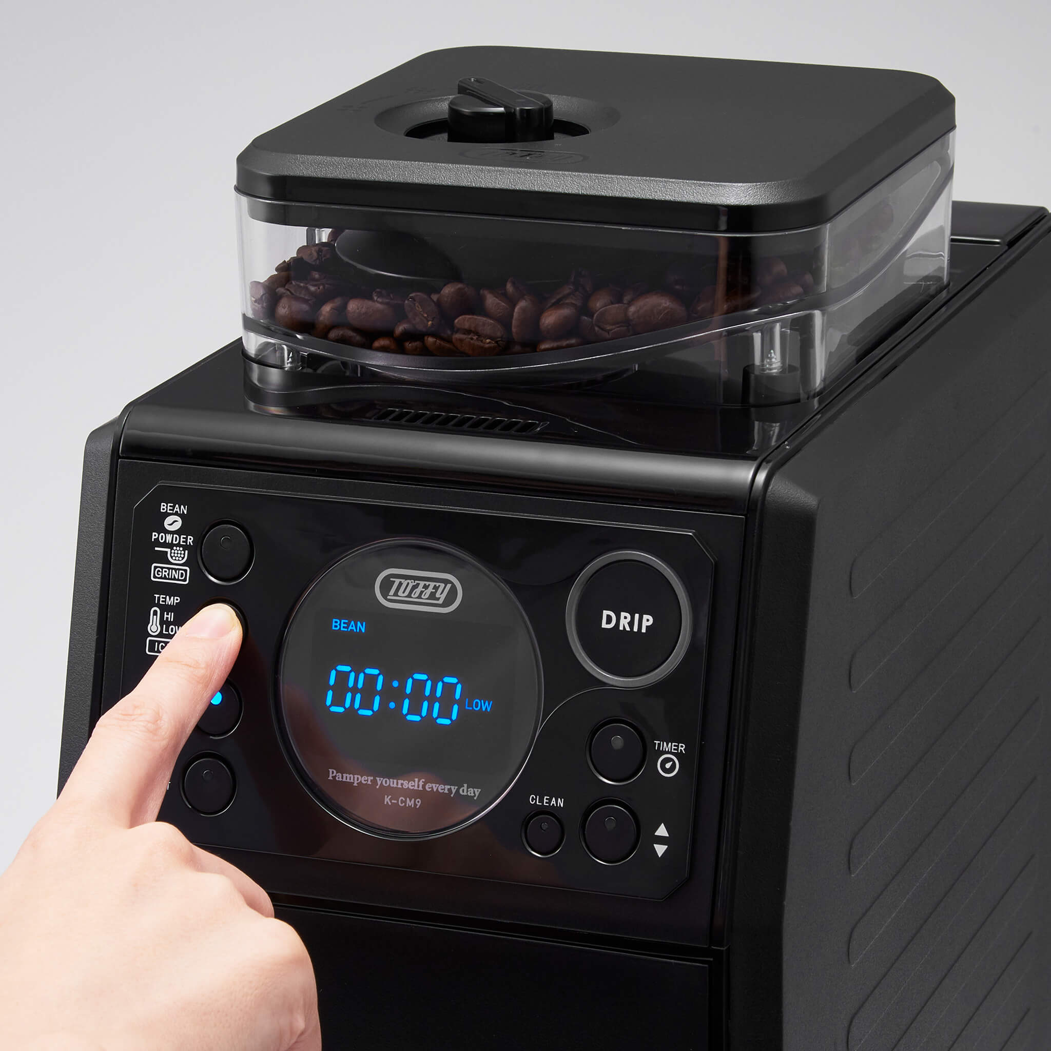 Toffy 全自動ミル付カスタムドリップコーヒーメーカー ｜ Toffy公式