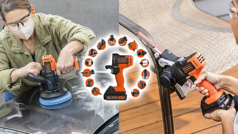 ブラックアンドデッカー】1台で何役もこなす多機能電動工具シリーズに2