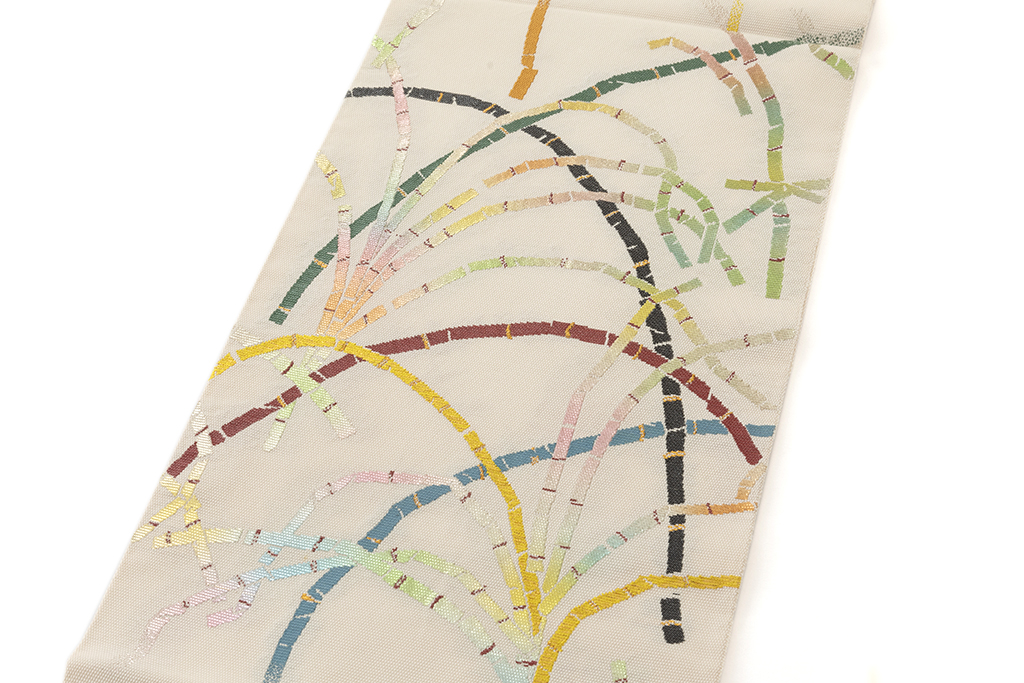 龍村平蔵製 夏袋帯 「豊公芒文錦」 | 特選きものコレクション