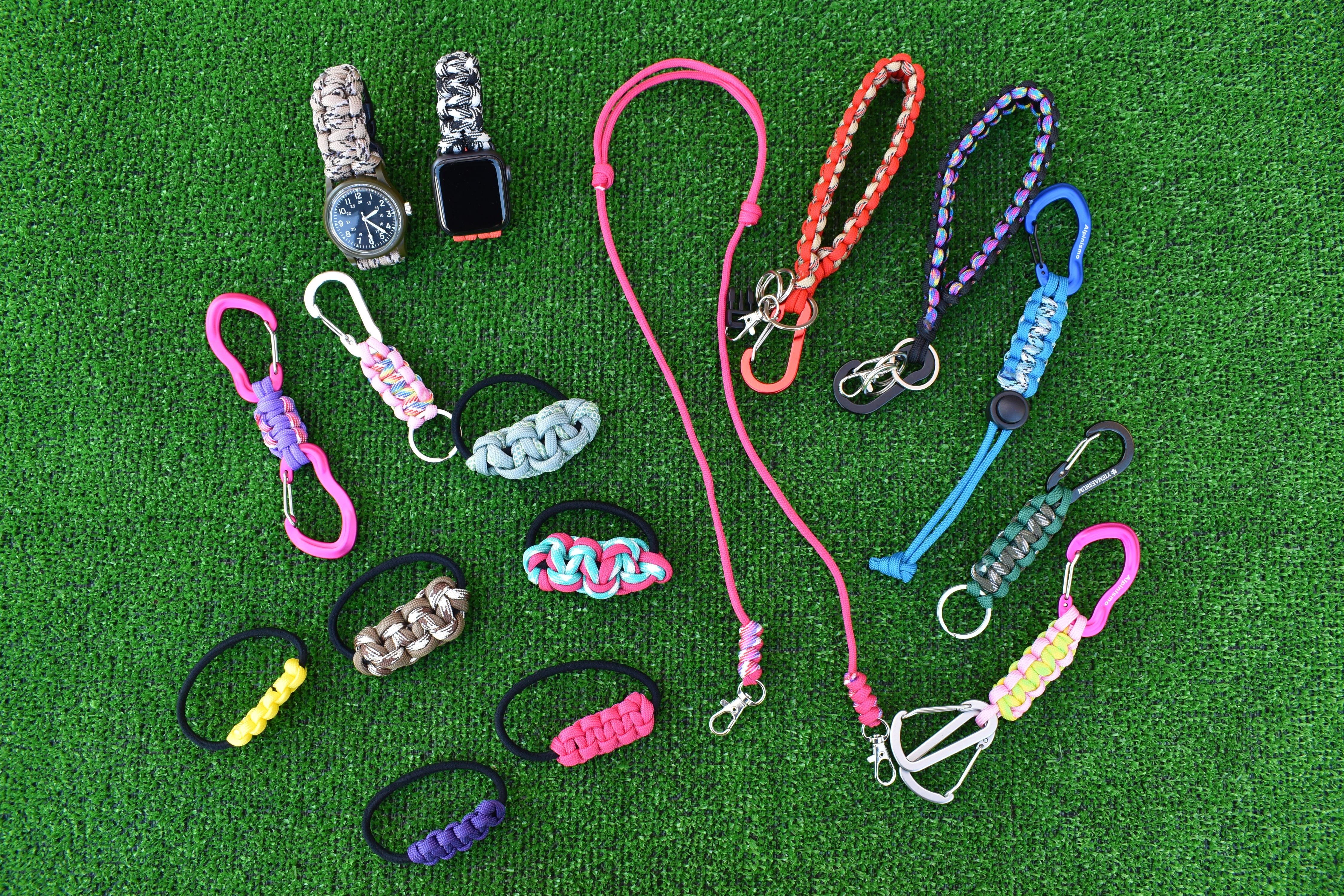 アクセサリーへと形を変えるパラコードに注目｜徳島の話題,文化・芸能