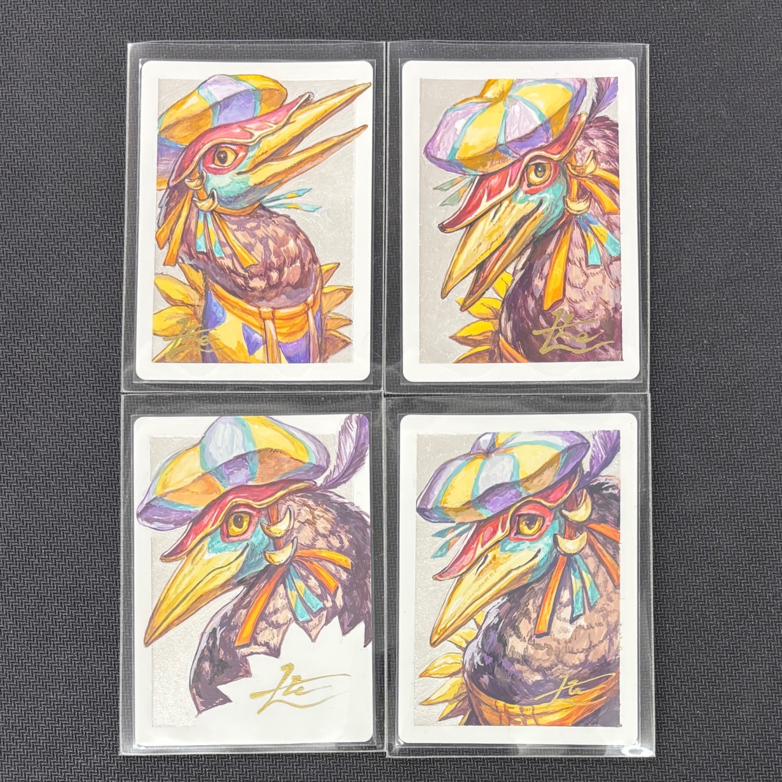 空*様 直筆スケッチカード 寺田亨 稲妻 アーティストプルーフ MTG専門