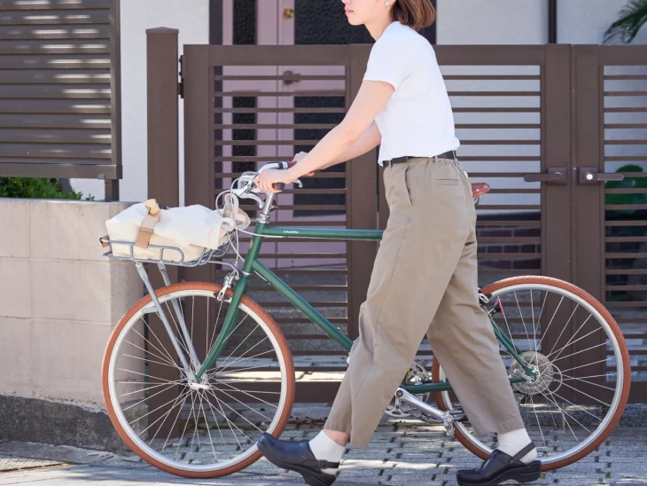 リカンベントバイク クロモリ 26インチ グリーン TOKYOBIKE 26