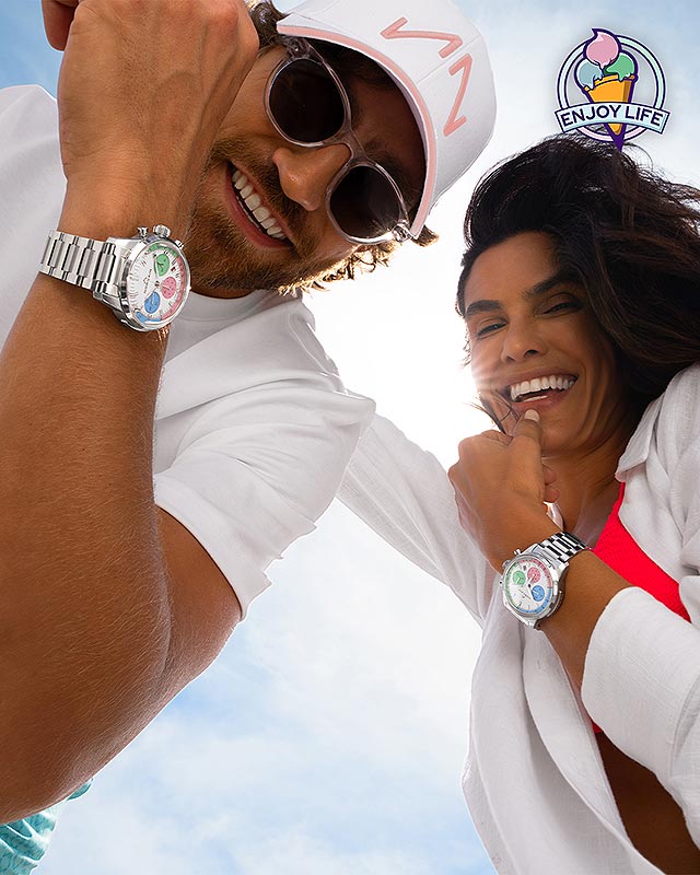 スイス発 NORQAIN ノルケイン Freedom 60 Chrono 40mm “Enjoy Life