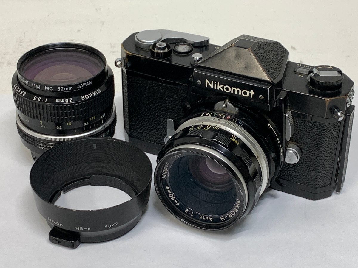 Nikon Nikomat FTn／50mm F2／28mm F3.5 ニコン ニコマート フィルム