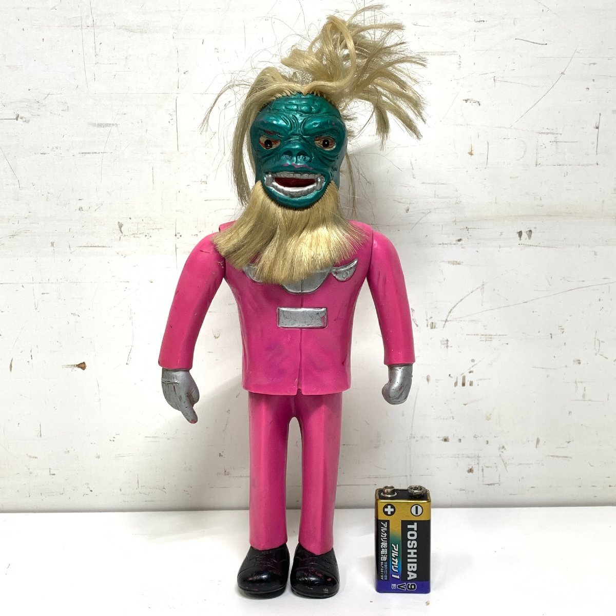 宇宙猿人ゴリ スペクトルマン 当時物 ソフビ マスダヤ 昭和レトロ