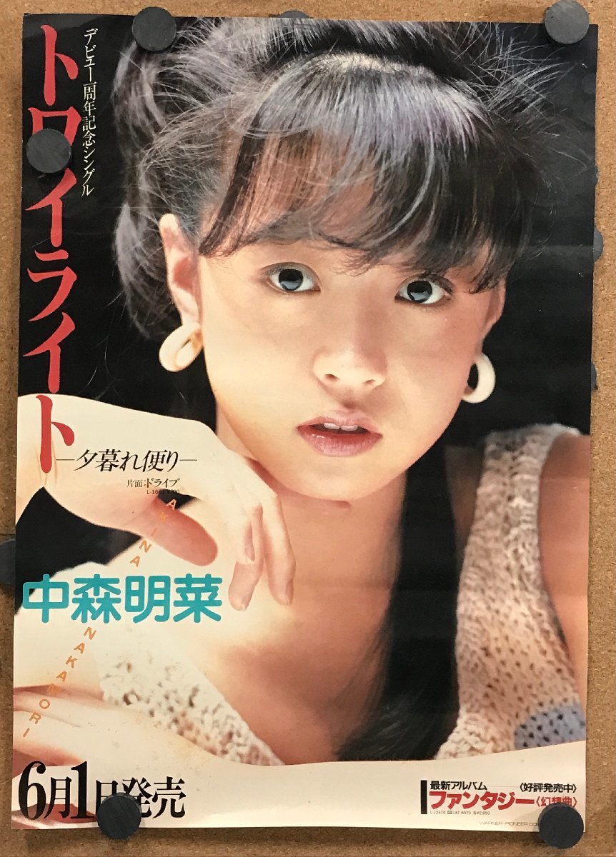 中森明菜 ポスター(28) ポスターキャンペーン 宣伝告知 中森明菜